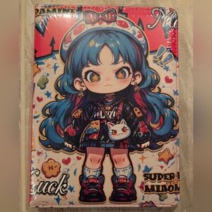 Colorful Anime Art Poster